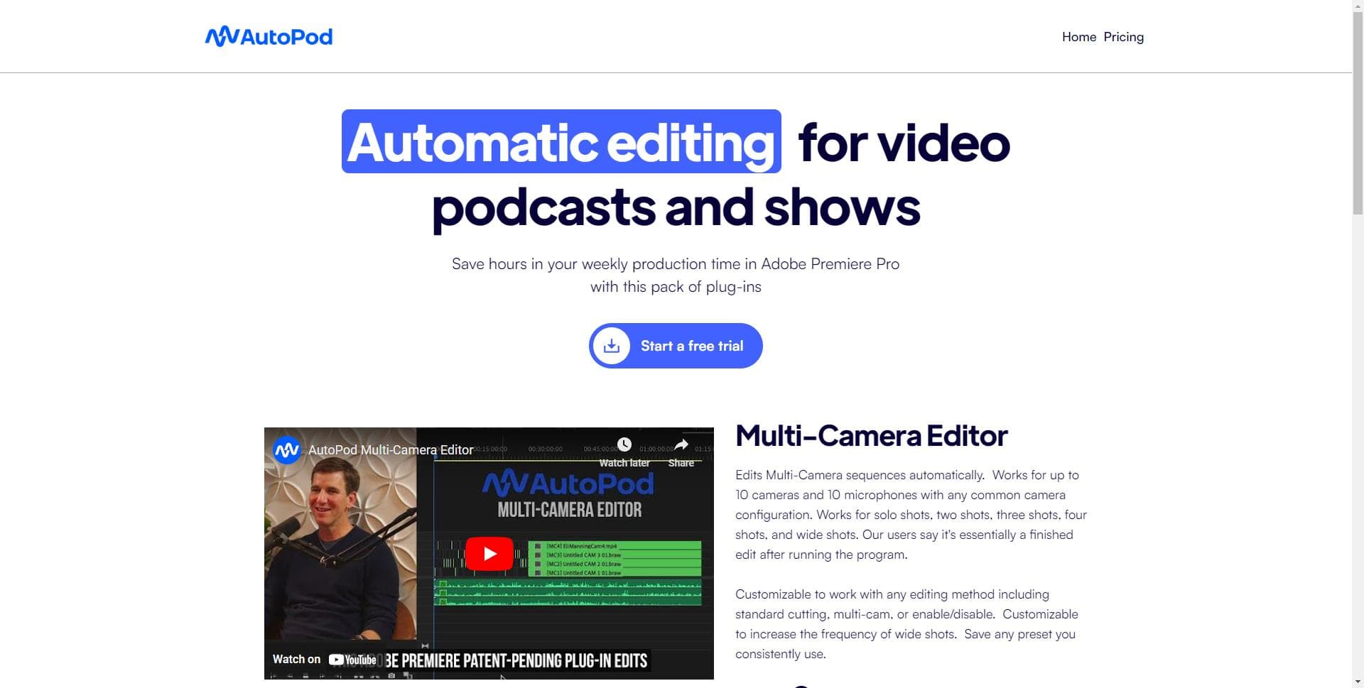 AutoPod screenshot 1