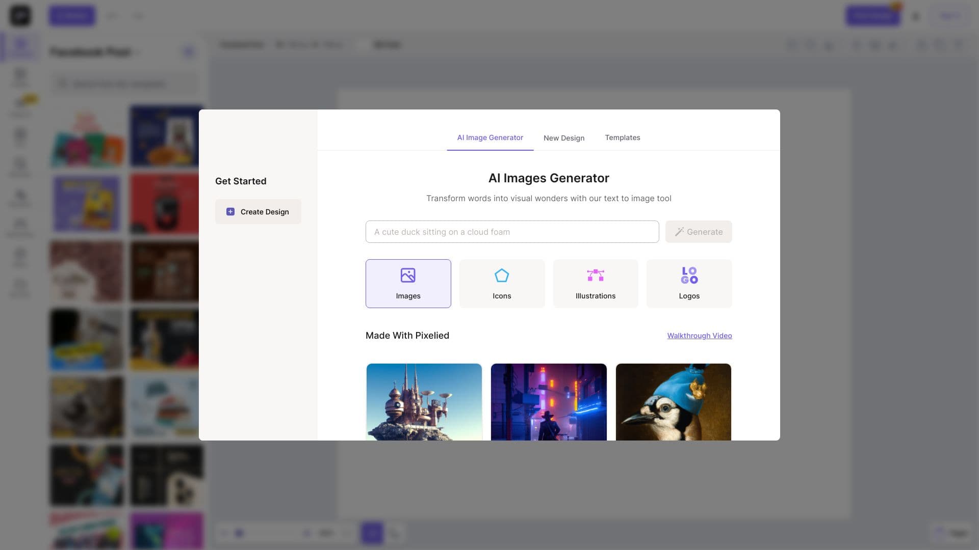 Pixelied screenshot 1