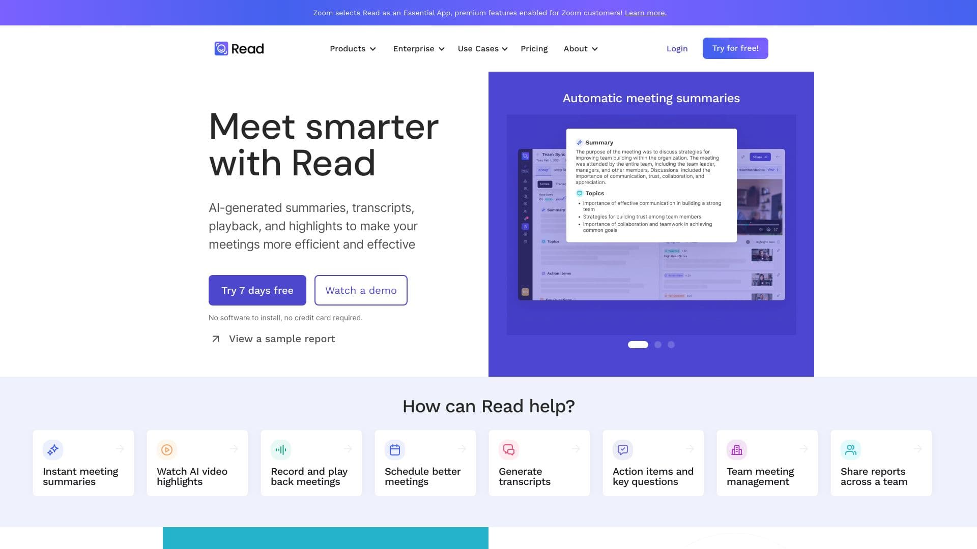 Read AI screenshot 1