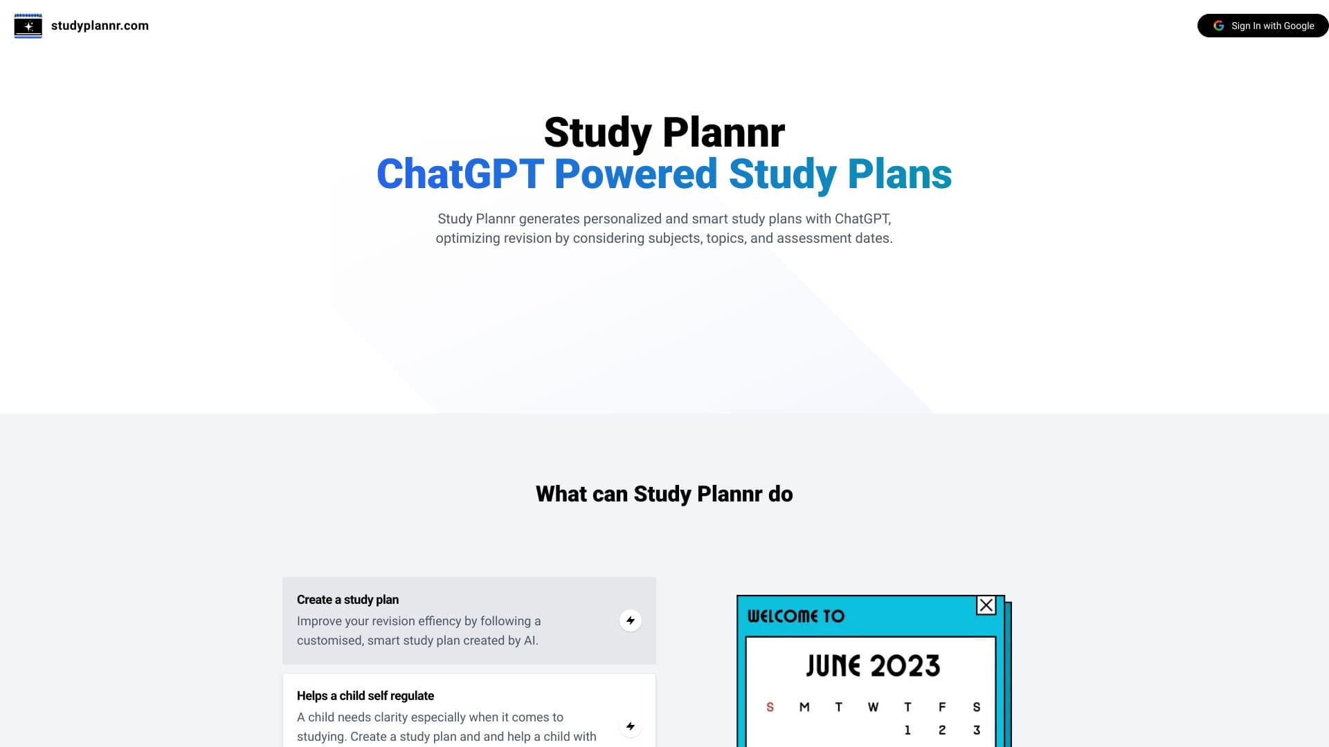 Study Plannr screenshot 1