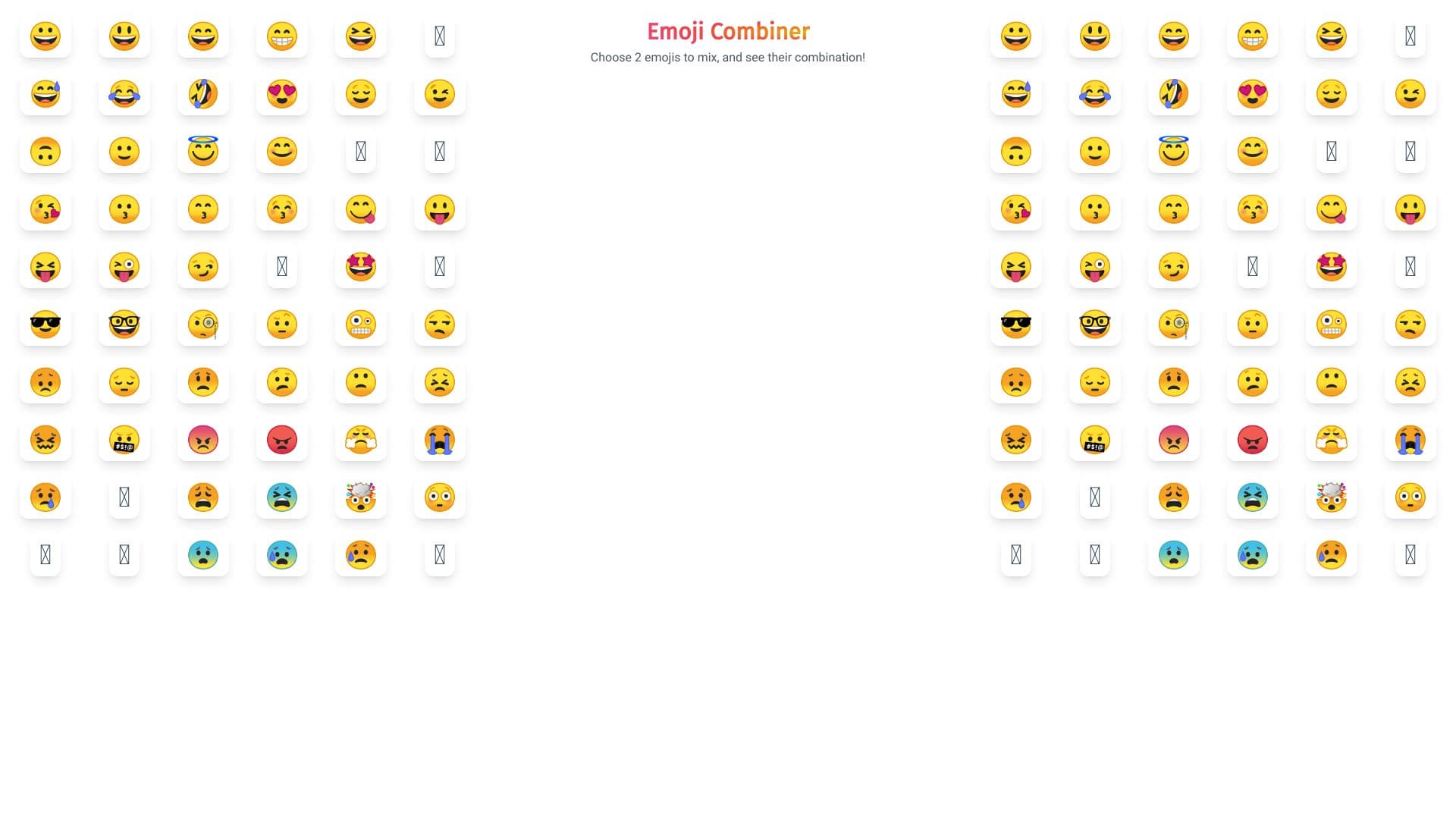 Emoji Combiner screenshot 1