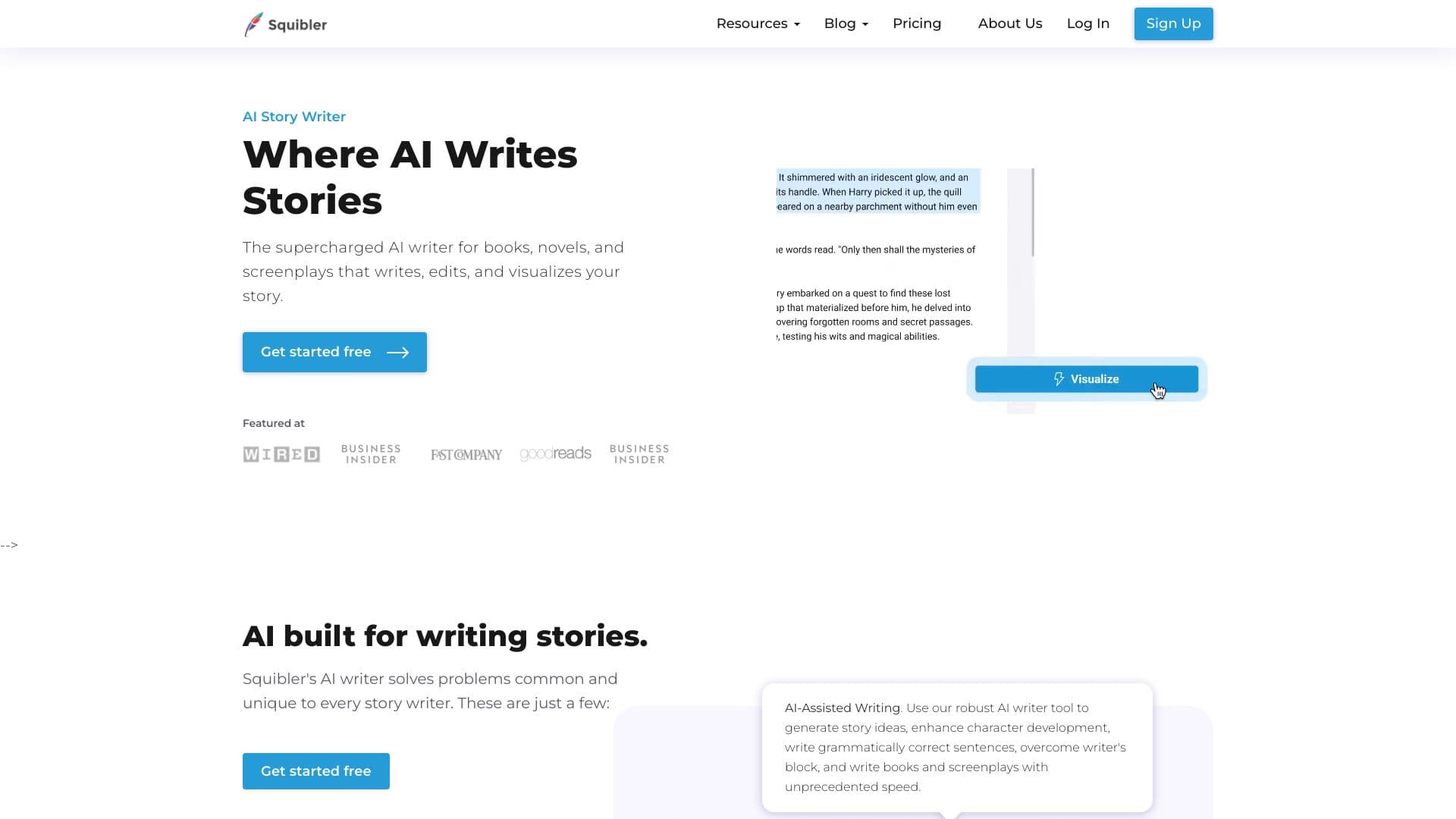 Squibler screenshot 1