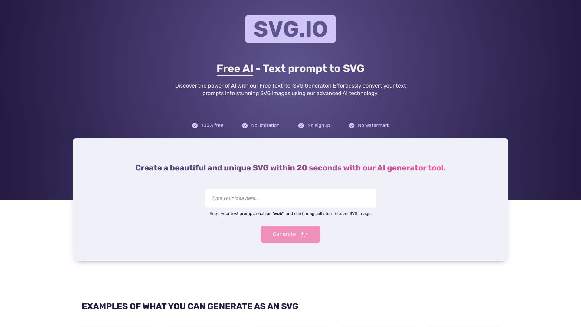 SVG.io screenshot 1