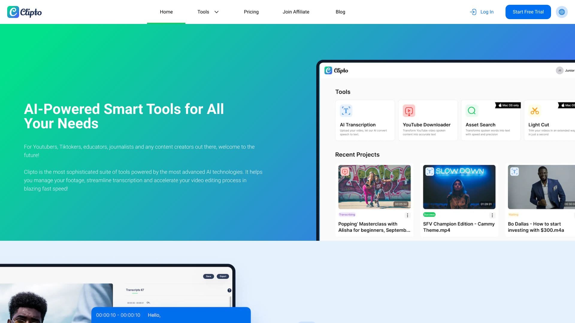 Clipto.AI screenshot 1