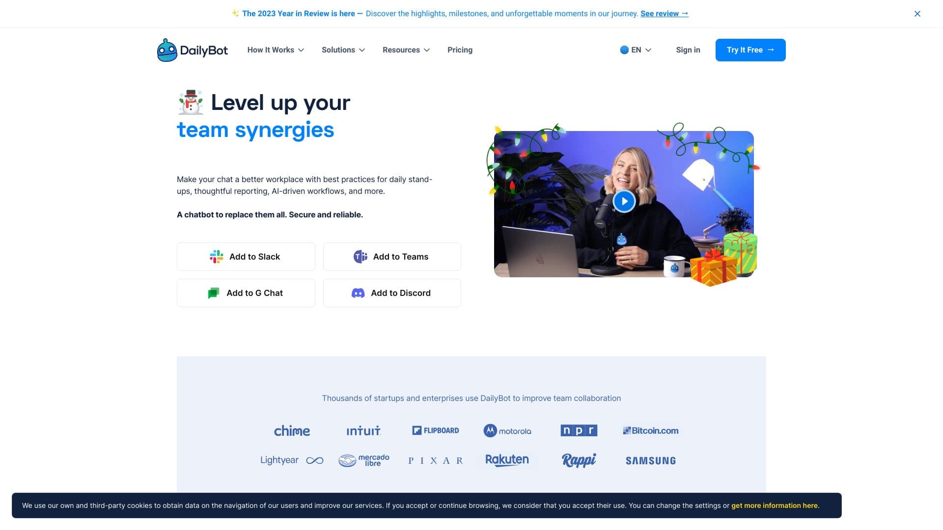 DailyBot screenshot 1