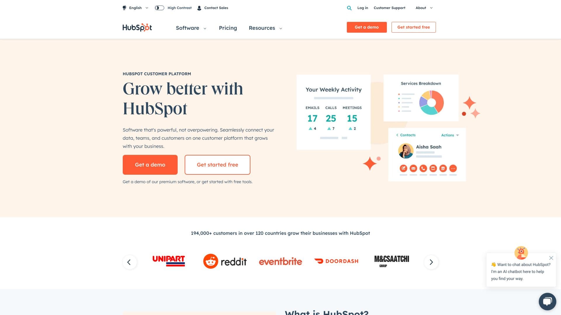 HubSpot screenshot 1
