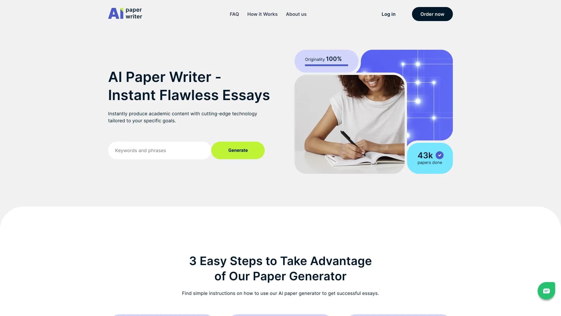 AI Paper Writer Online screenshot 1