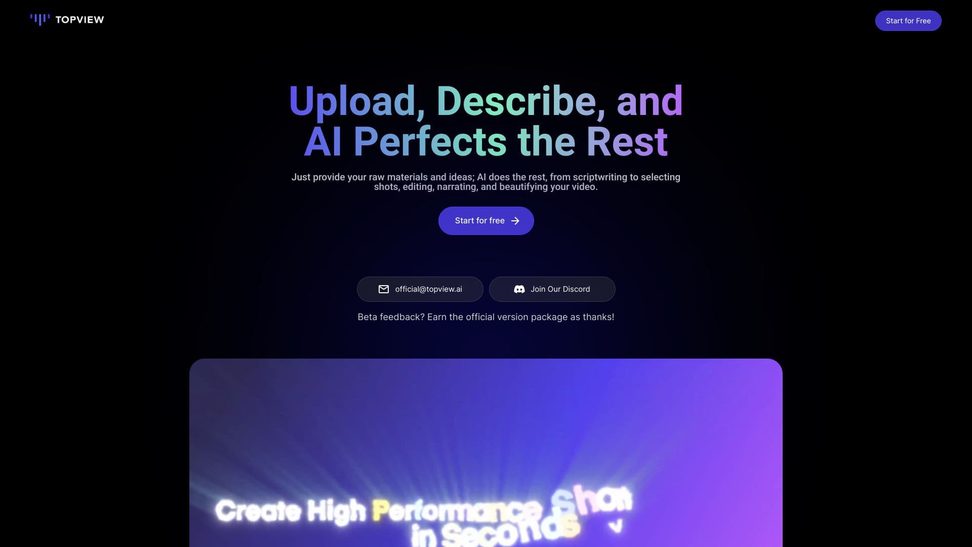 Topview.ai screenshot 1