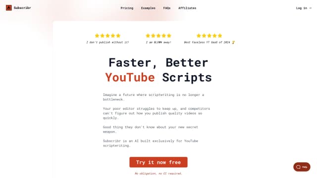 Subscribr screenshot