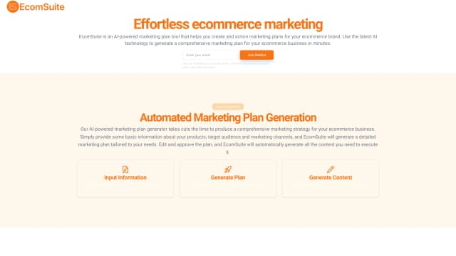 Ecomsuite screenshot