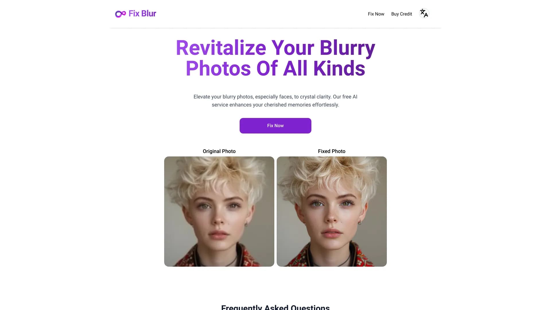 Fix Blur screenshot 1