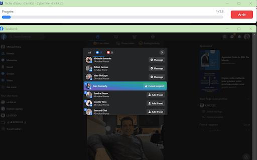 Facebook Prospecting AI screenshot 1