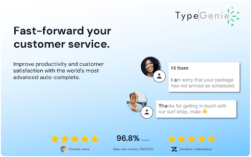 TypeGenie screenshot