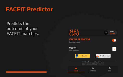 FACEIT Predictor screenshot 1