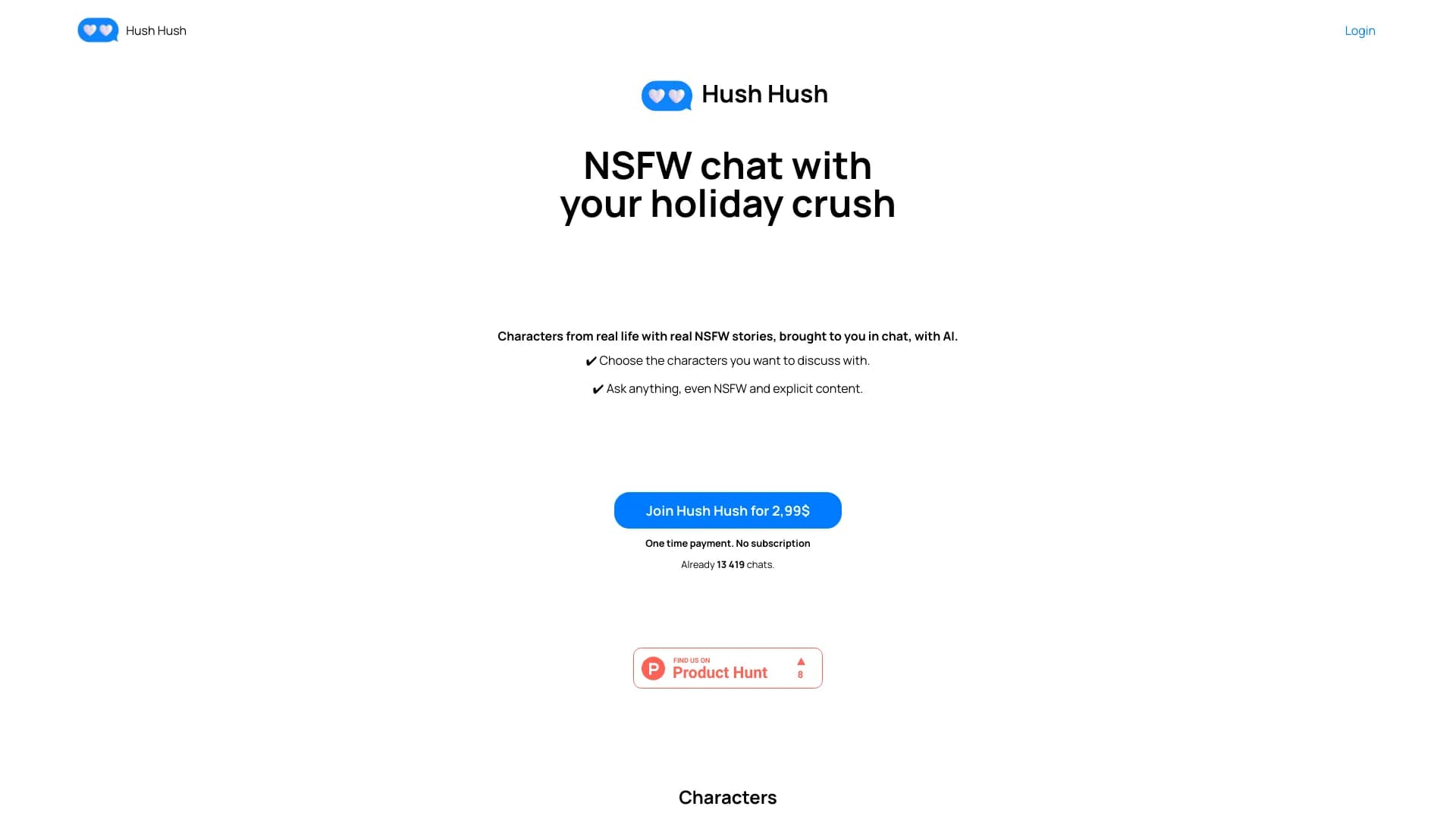 Hush Hush screenshot 1