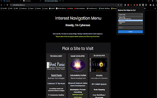 OLC Bedrock Dev Helper screenshot 1