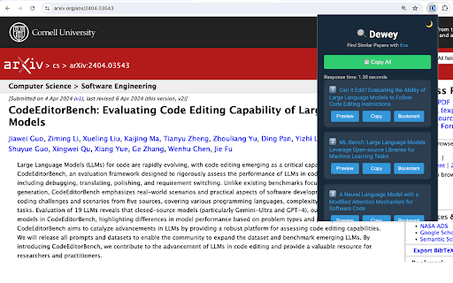 Exa API screenshot 1
