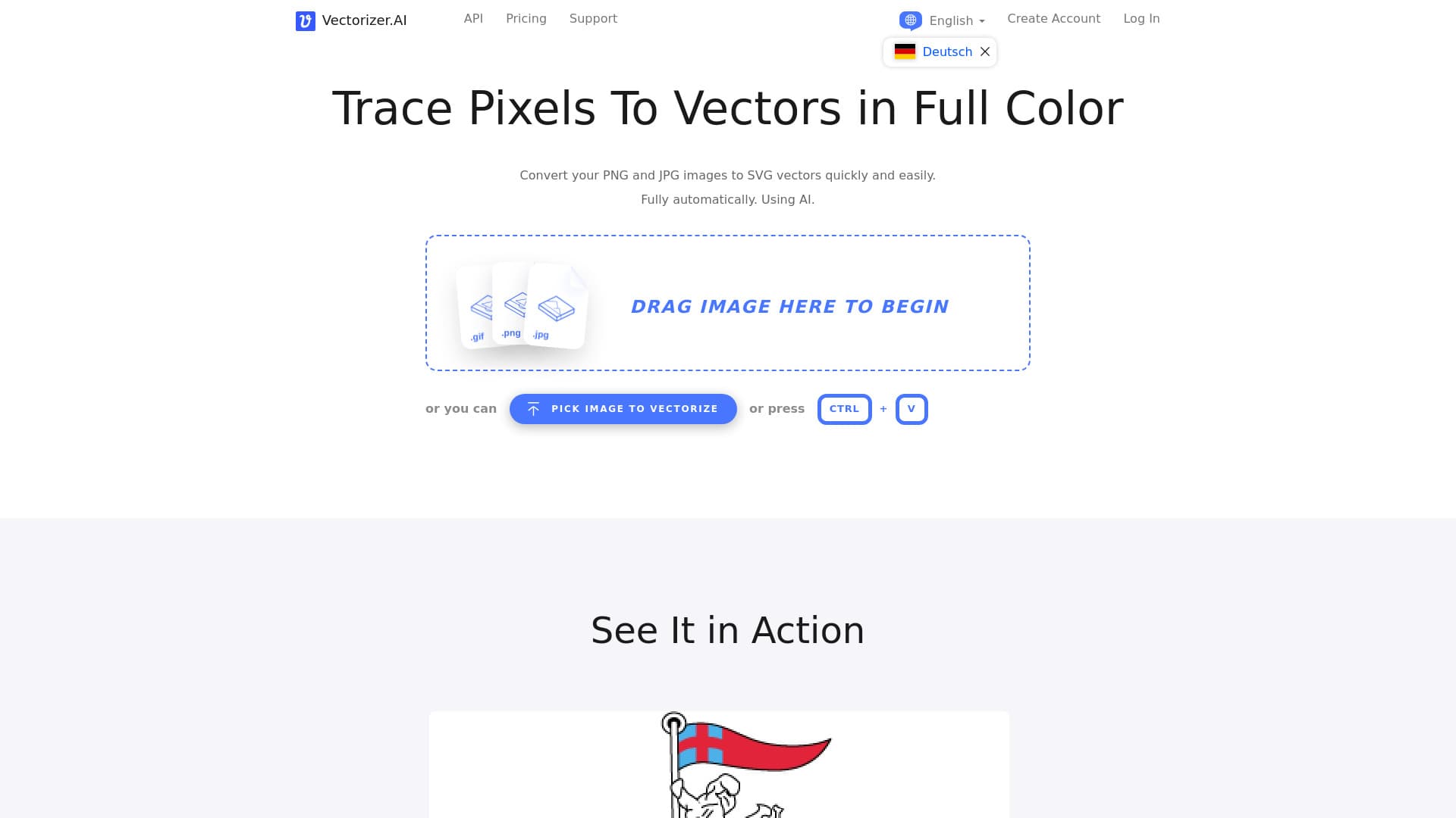 Vectorizer.AI screenshot 1