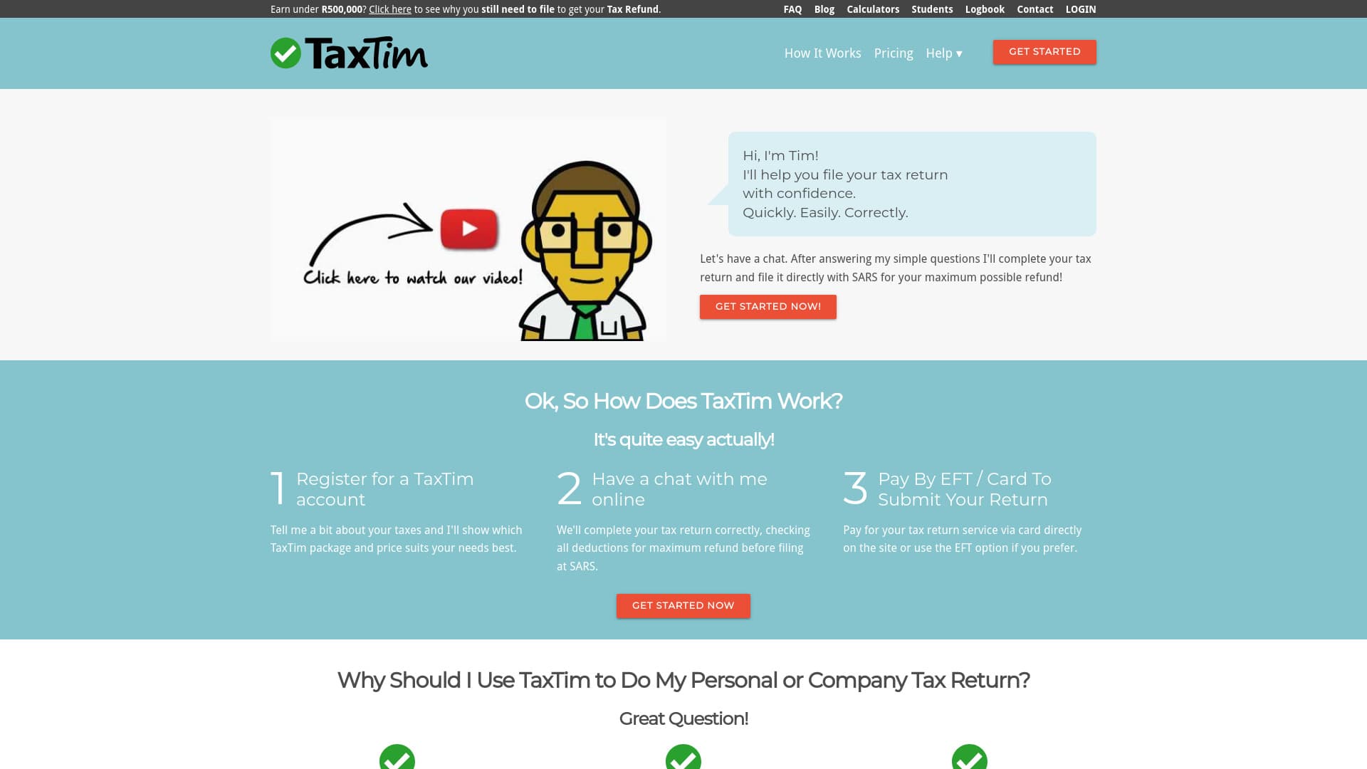 TaxTim SA screenshot 1