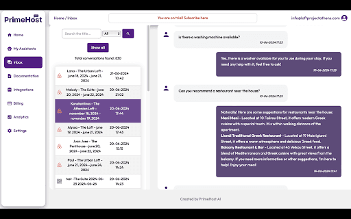 PrimeHost screenshot