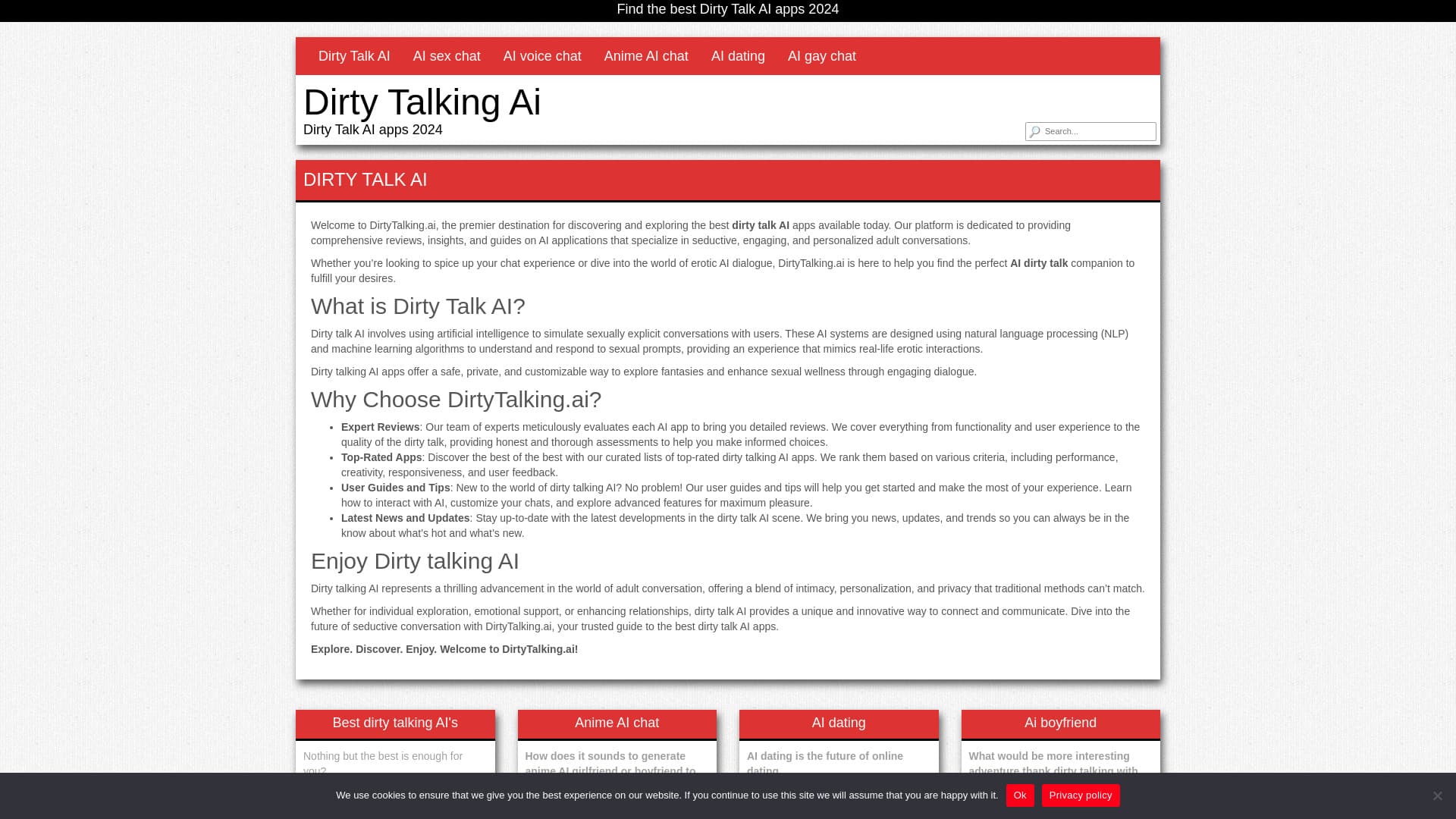 DirtyTalking.ai screenshot 1
