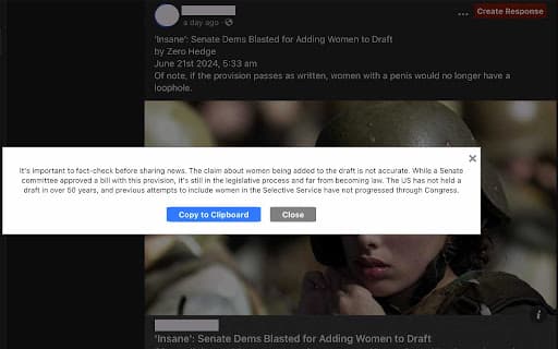 Facebook News Bridge screenshot 1