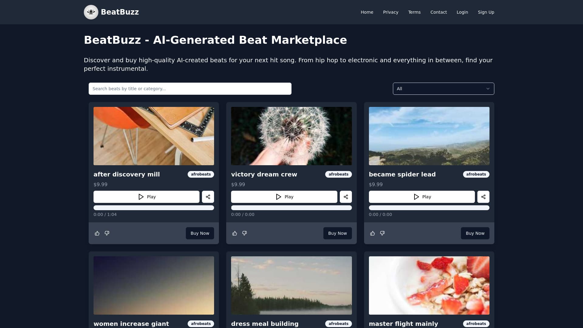 BeatBuzz screenshot 1