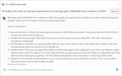 TaxBuzz Ai screenshot 1