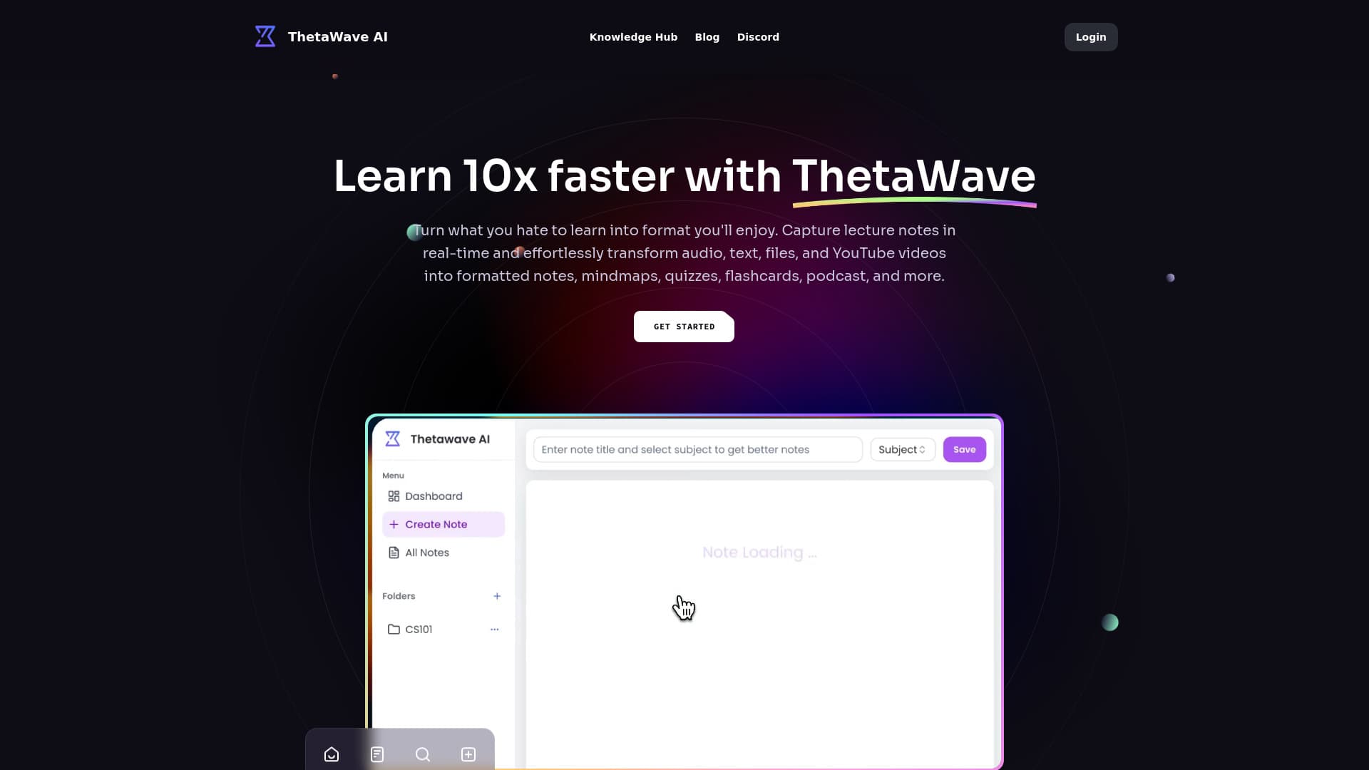 Thetawave AI screenshot 1