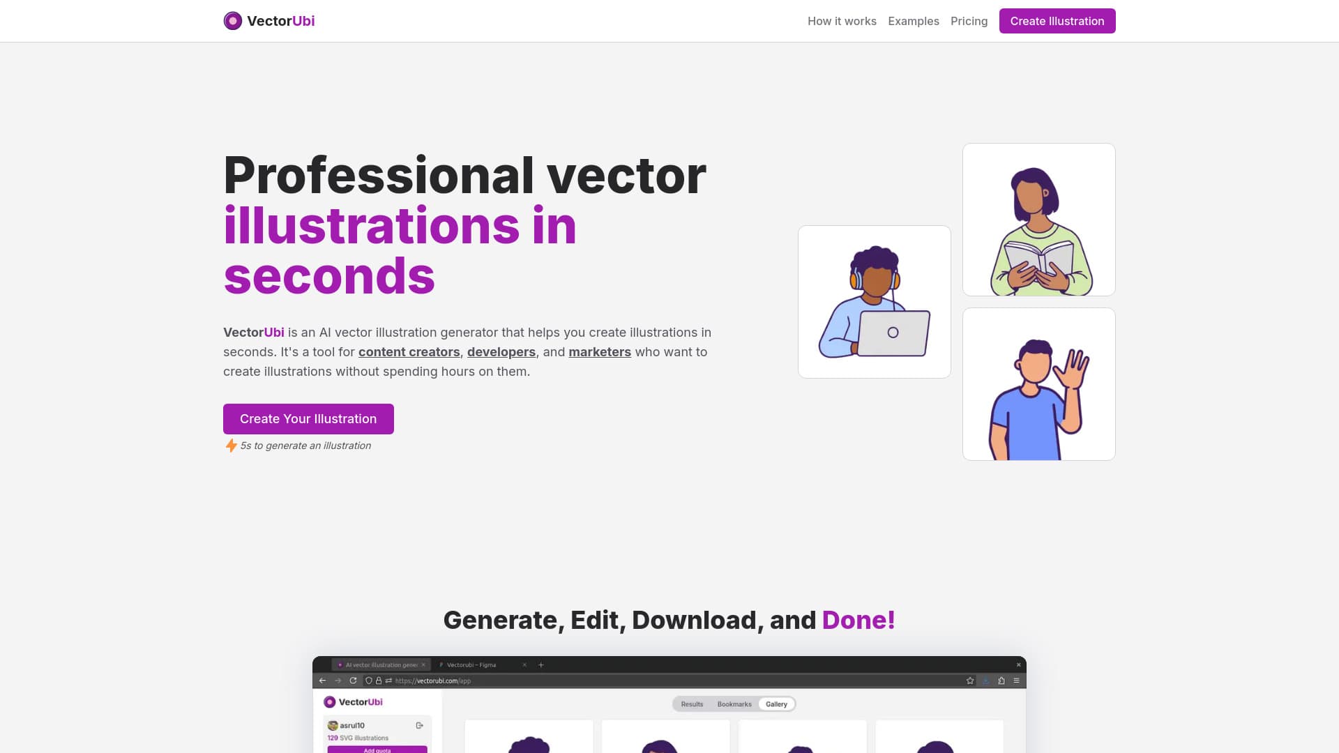 VectorUbi screenshot 1