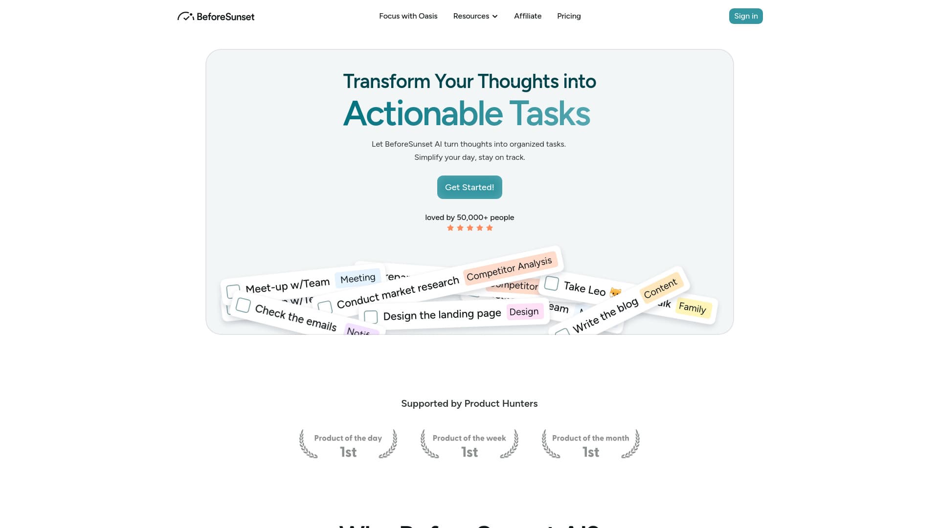 BeforeSunset AI screenshot 1