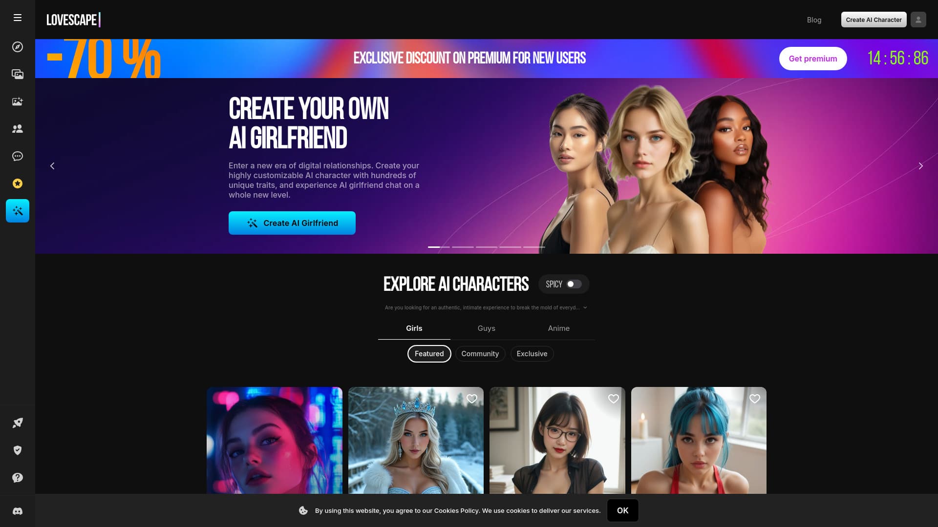 LOVESCAPE screenshot 1