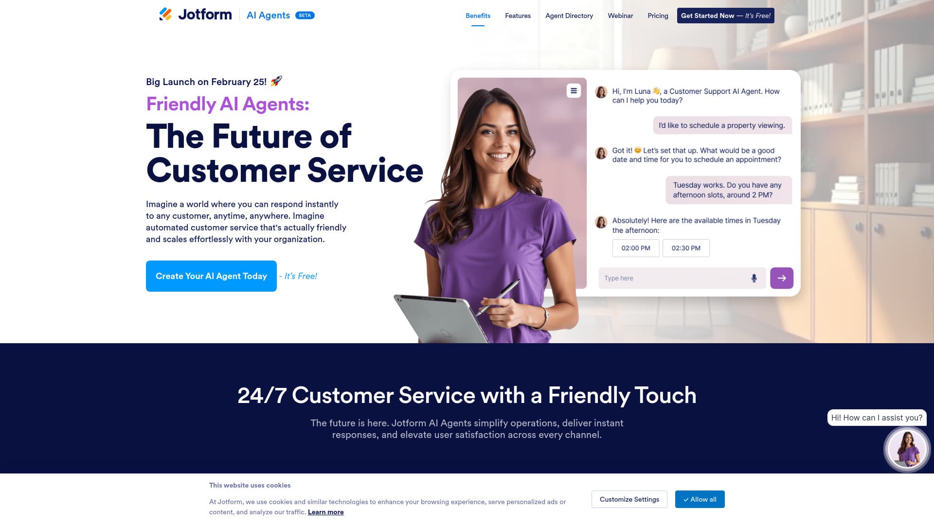 Jotform AI Agents screenshot 1