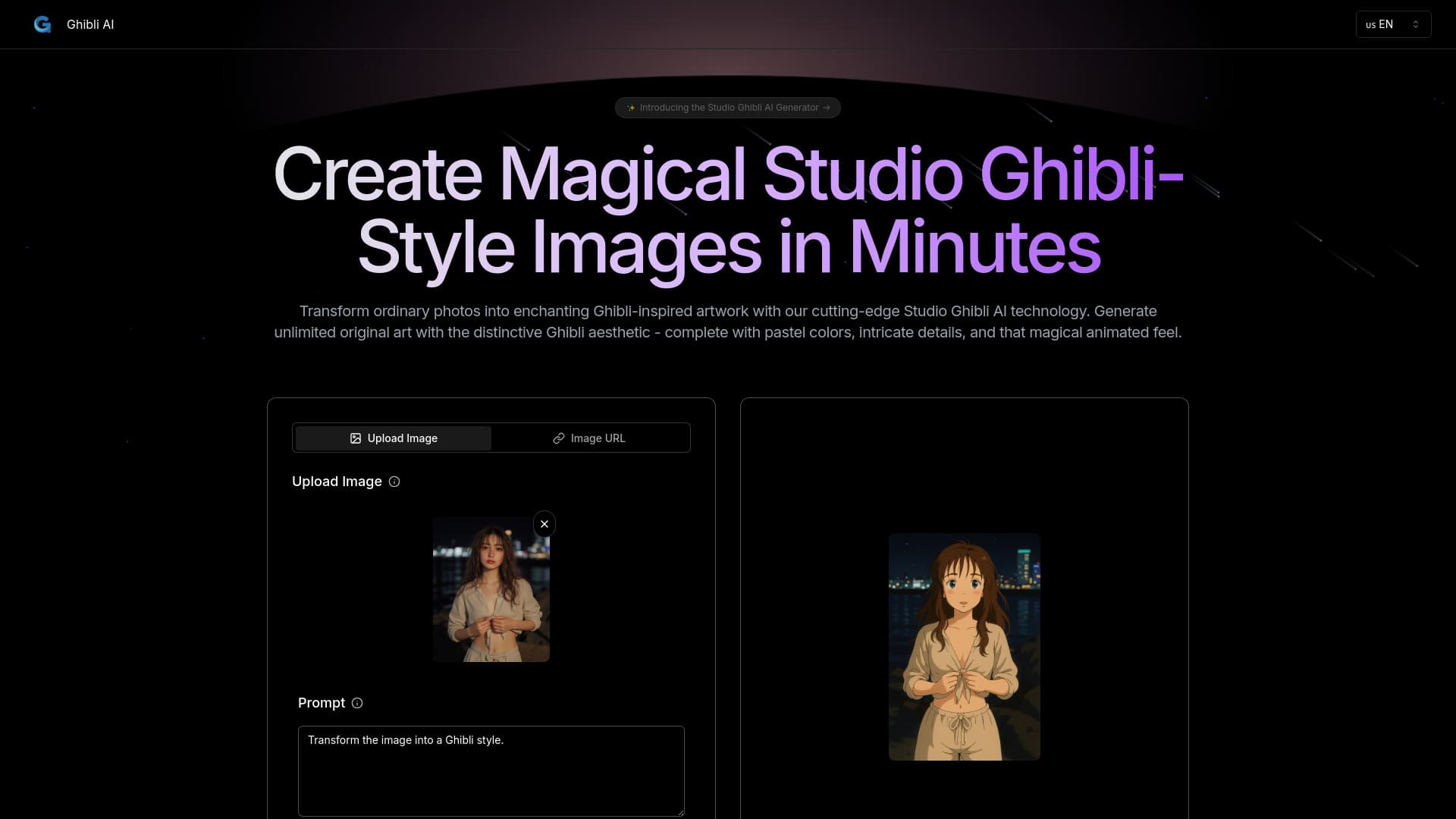 Dzine Ghibli AI screenshot 1