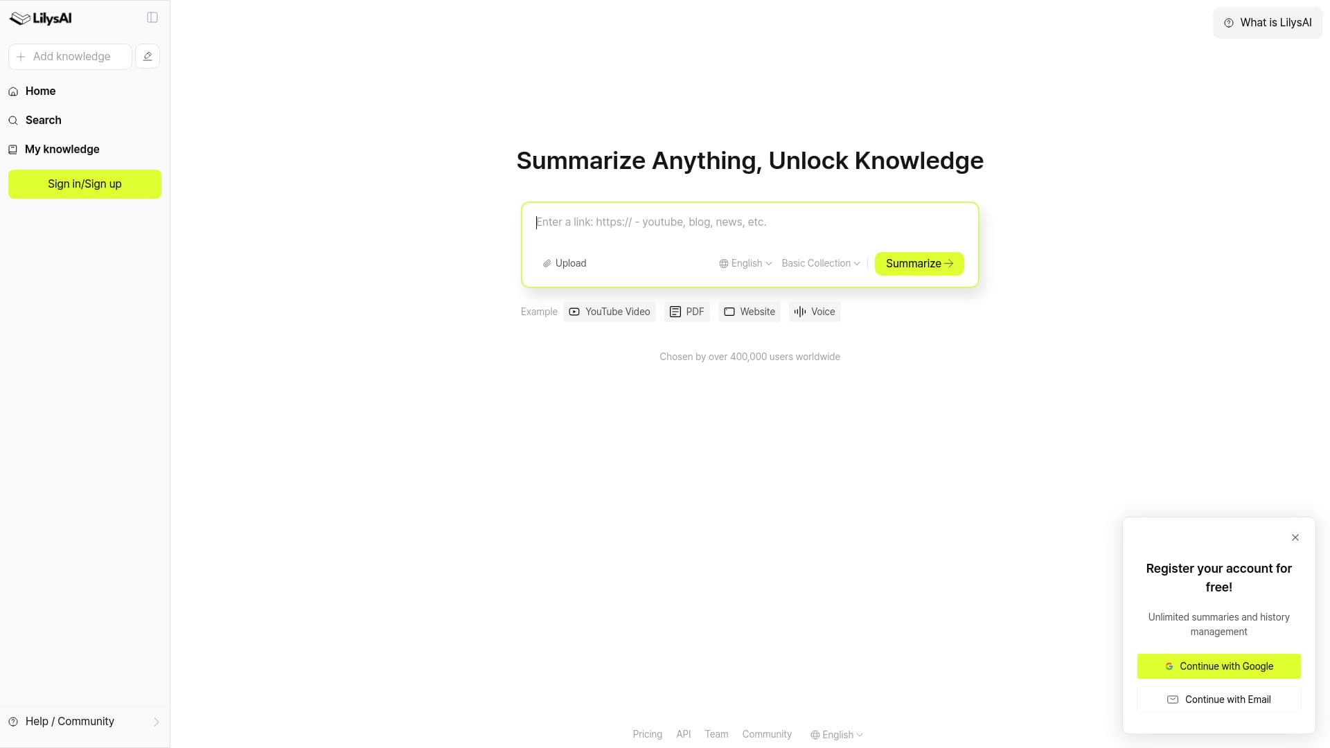 Lilys AI screenshot 1