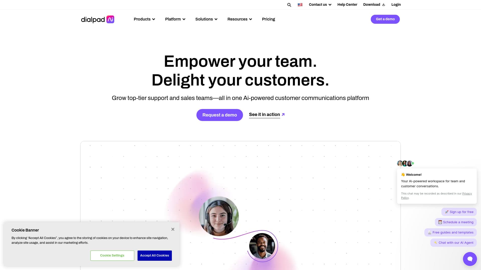 Dialpad screenshot 1