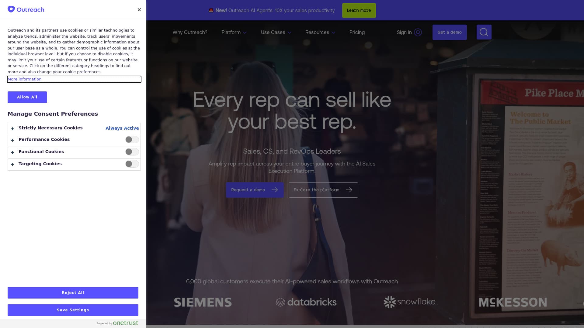 Outreach screenshot 1