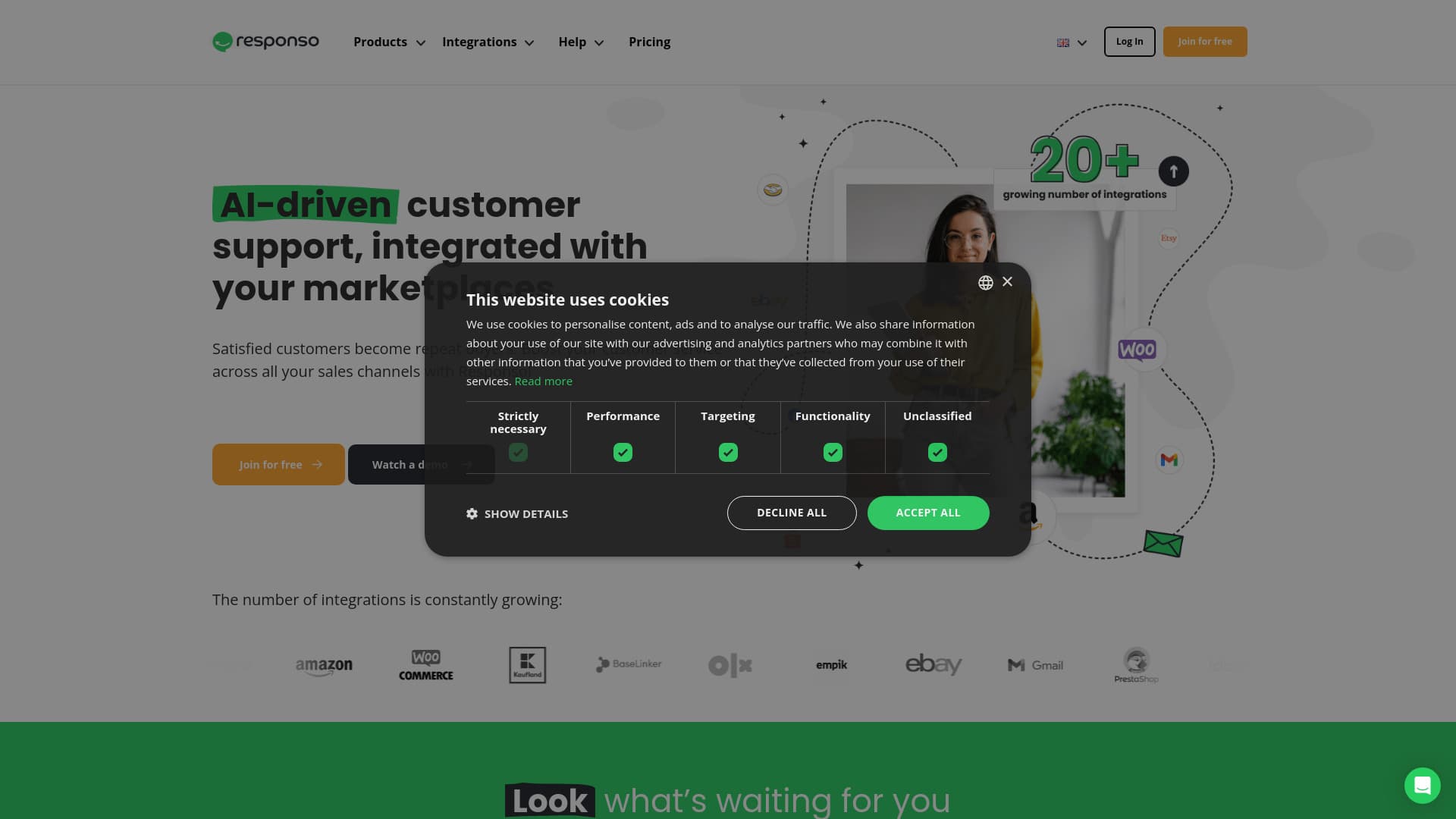 Responso screenshot 1