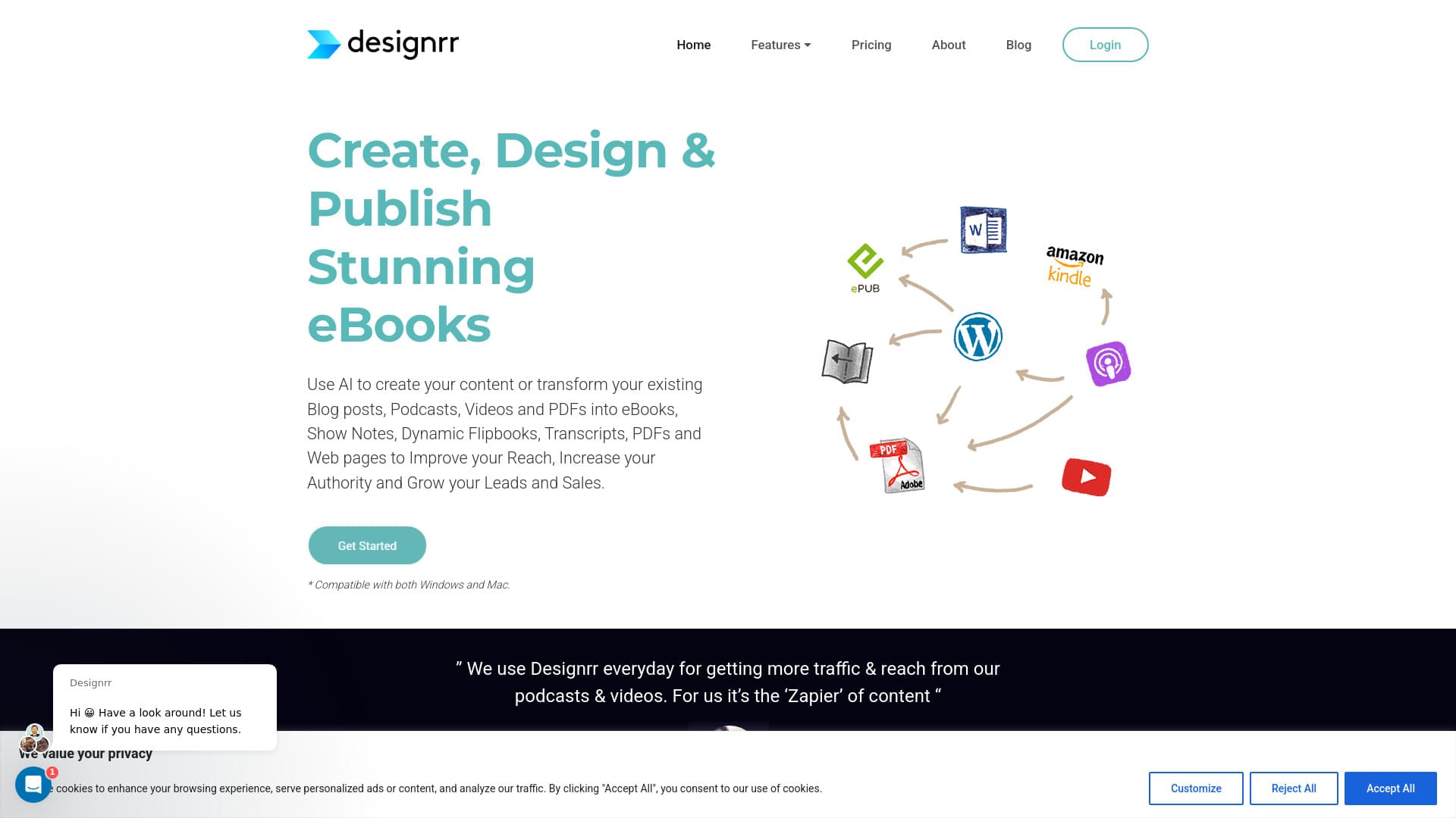 Designrr screenshot 1