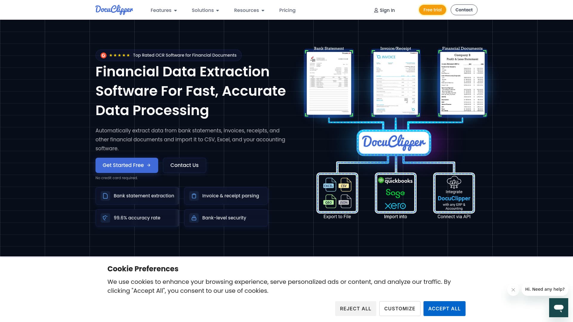 DocuClipper screenshot 1