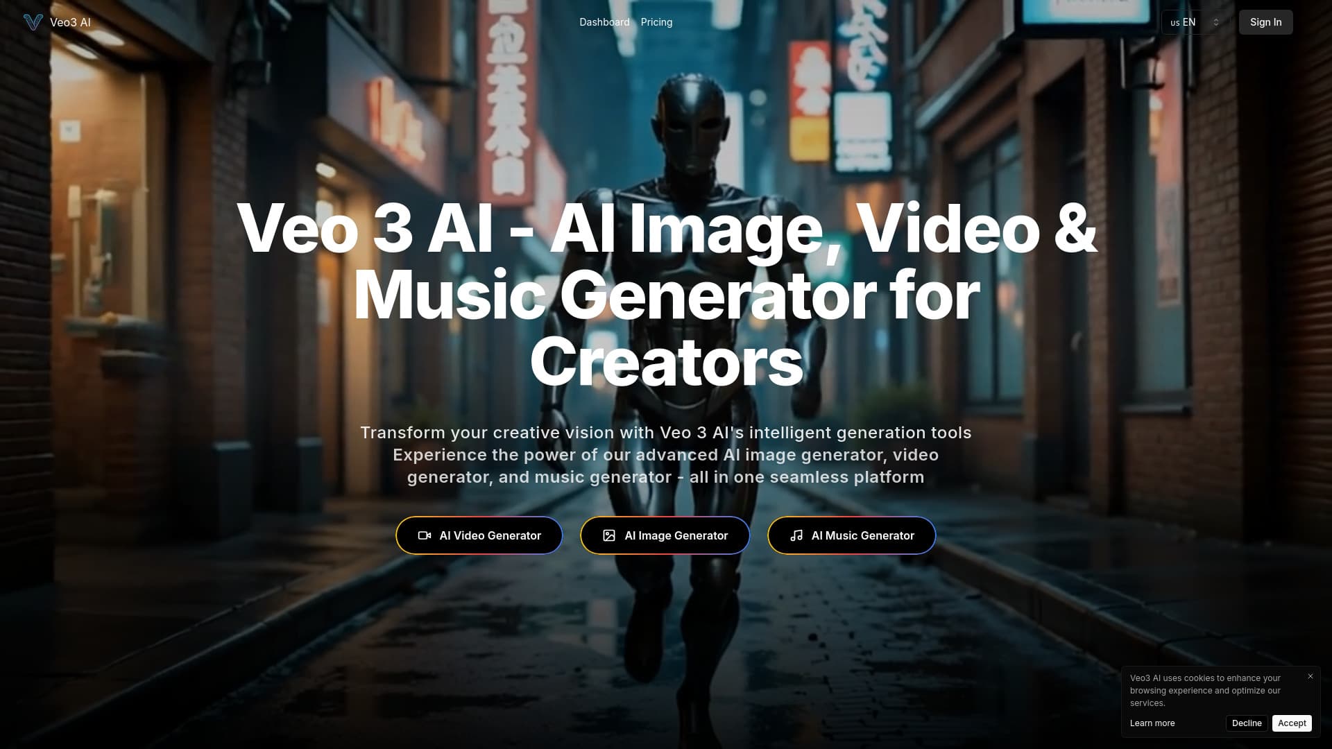 Veo 3 AI screenshot 1