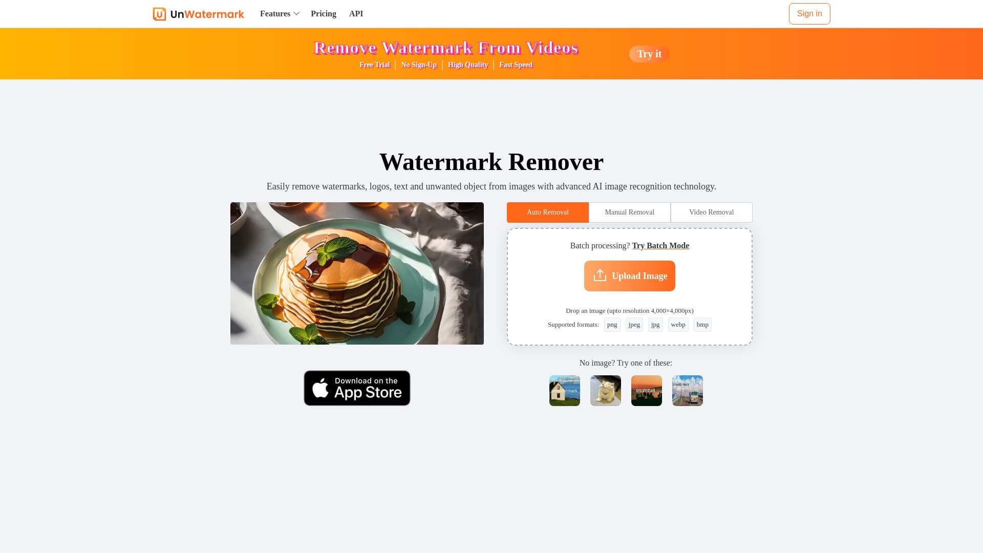 Unwatermark AI screenshot 1