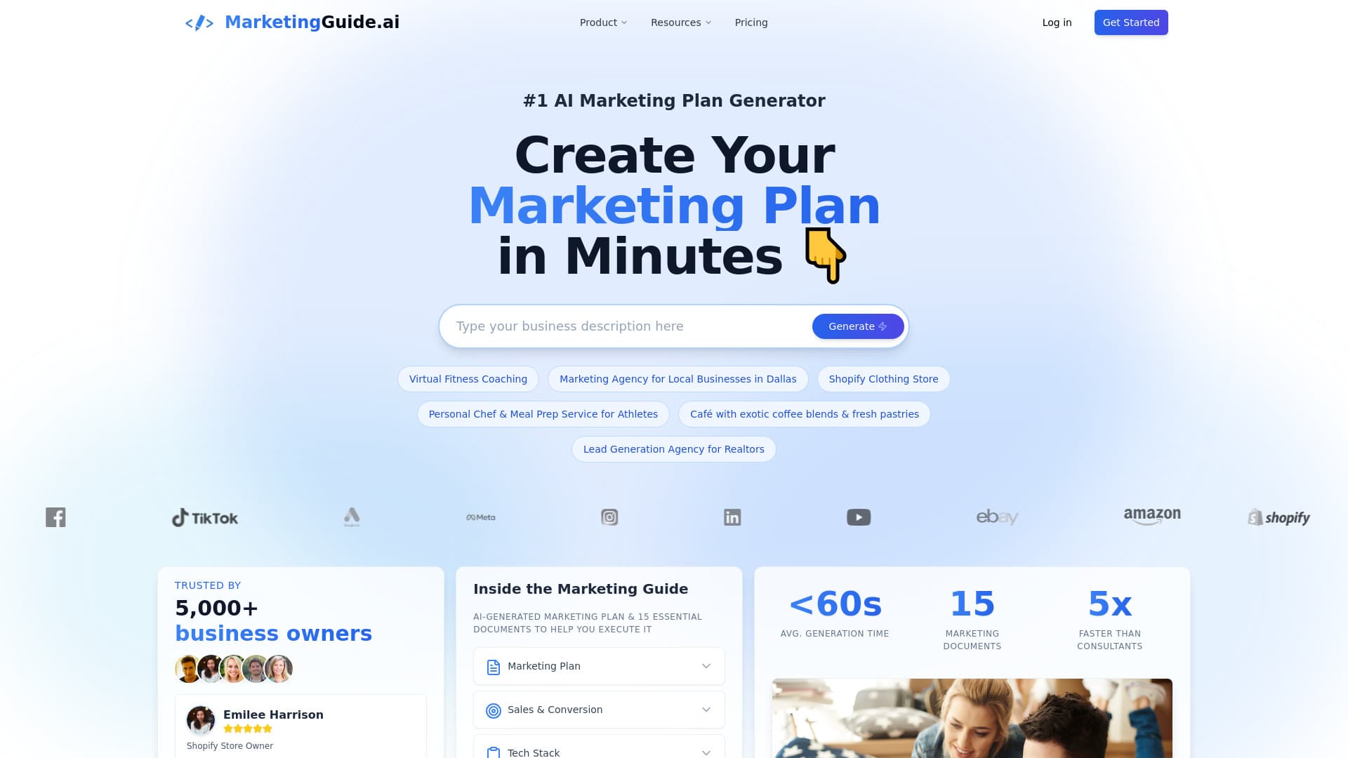 Marketing Guide AI screenshot 1