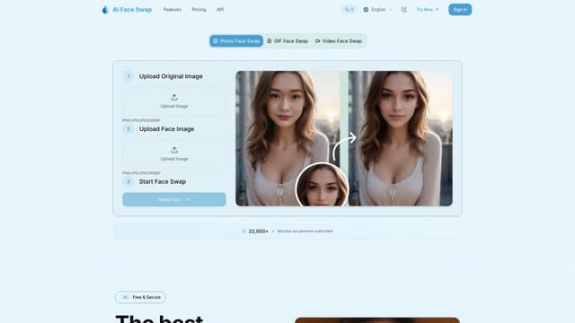 AI Face Swap screenshot