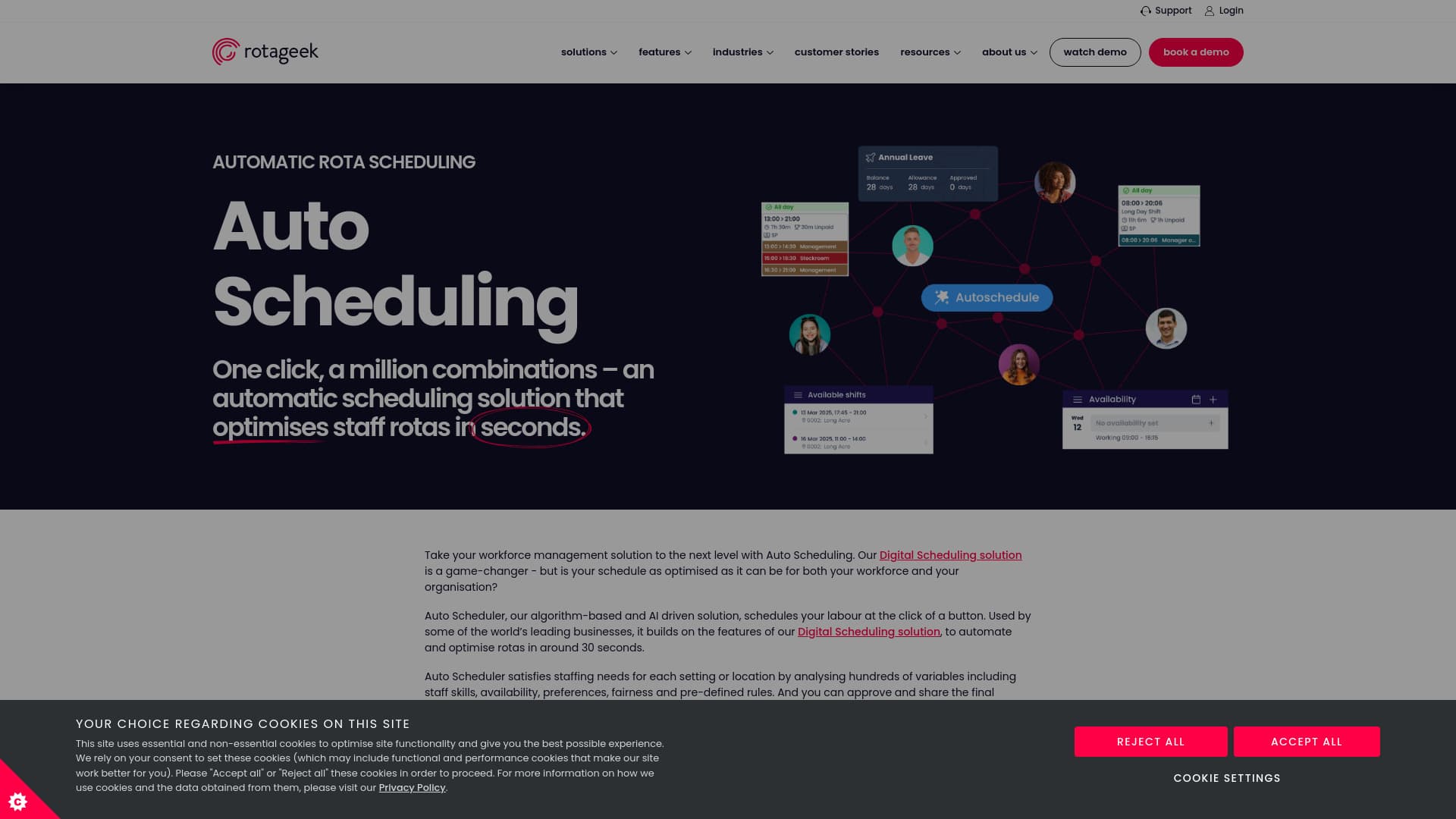 Rotageek screenshot 1