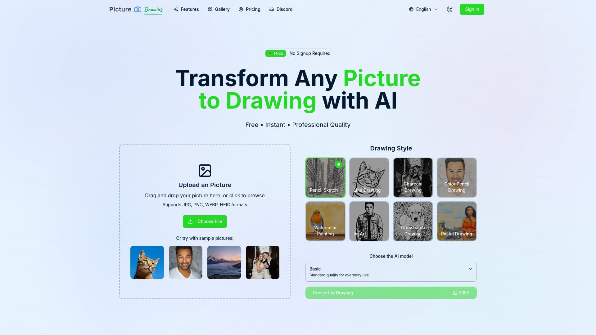 picture to drawing screenshot 1
