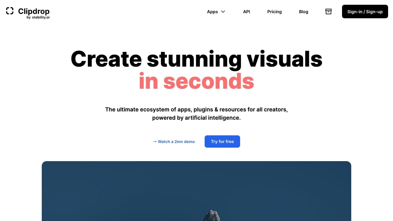 Clipdrop screenshot 1