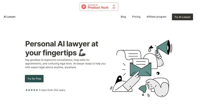 AI Lawyer screenshot