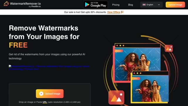 WatermarkRemover.io screenshot