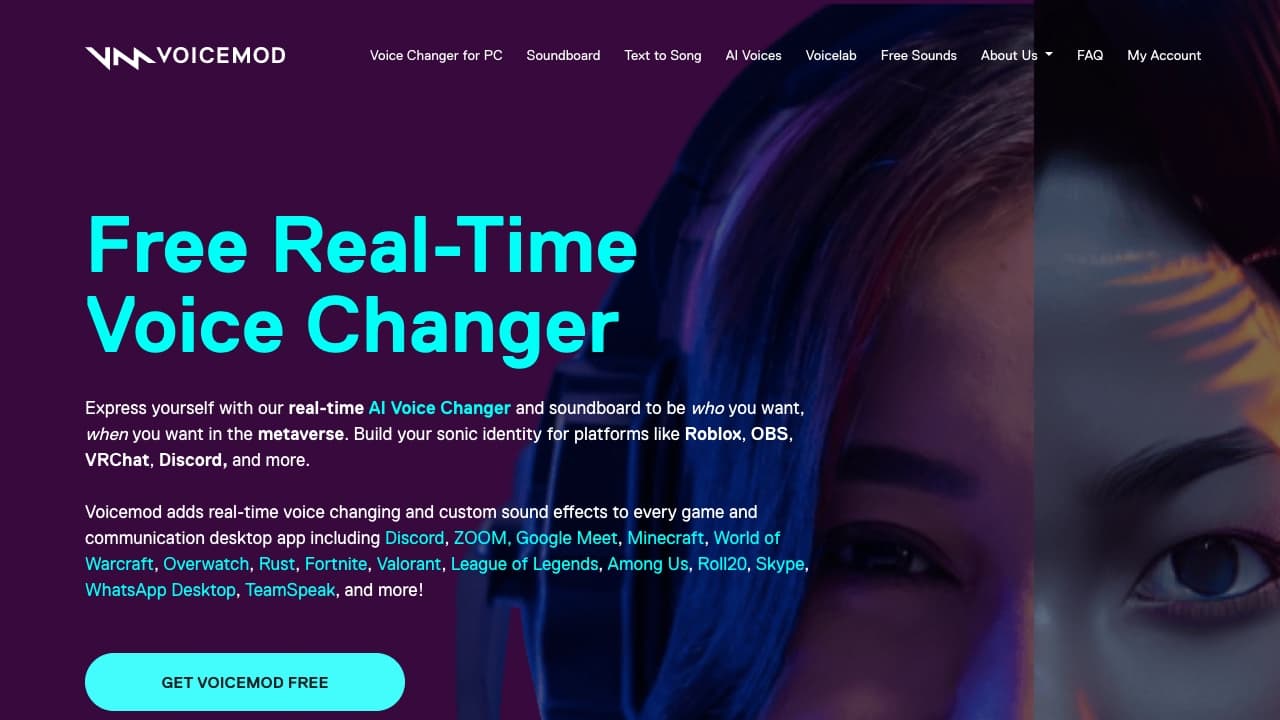 Voicemod screenshot 1